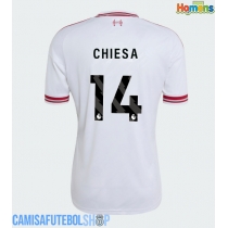 Camisa de time de futebol Liverpool Federico Chiesa #14 Replicas 2º Equipamento 2026-27 Manga Curta
